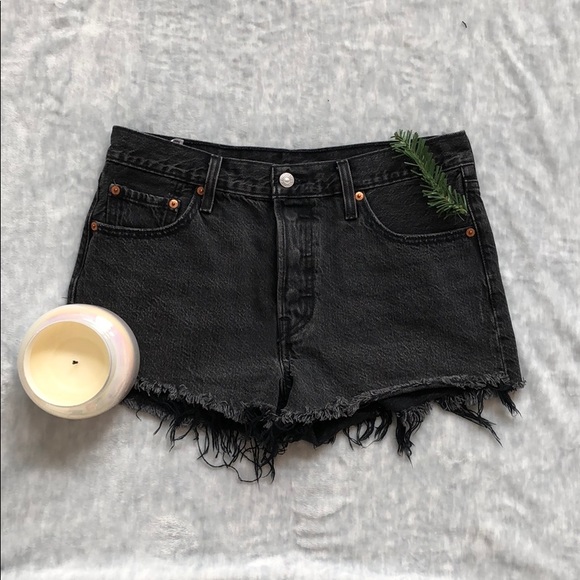 Levi's Pants - Levi’s Black Jean Shorts